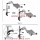 批發(fā)筆記本電腦支架 筆記本電腦掛架DMA-620-