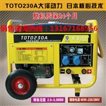 230A汽油發(fā)電電焊機(jī)-TOTO230A