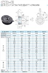 現(xiàn)貨供應臺灣仟岱電磁離合器CDE2S5AA/