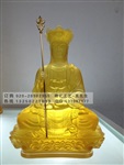 琉璃地藏王菩薩，深圳琉璃佛像工藝品廠家，武漢琉璃佛