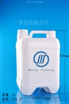 5L堆碼桶塑料方桶水劑桶BJ126-5L