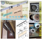 日本NITTO半自動移門閉門器NSC-C48