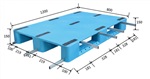 安陽(yáng)塑料托盤廠家防潮板墊倉(cāng)板叉車卡板倉(cāng)庫(kù)貨物托板