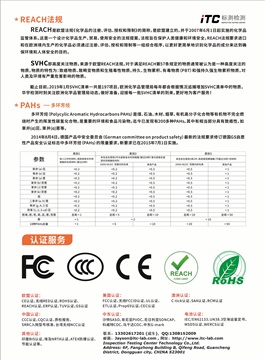 提供歐盟發(fā)布REACH219項SVHC物質(zhì)檢測清單