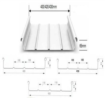 供應(yīng)鋼結(jié)構(gòu)建筑65-430型鋁鎂錳屋面板美觀大氣