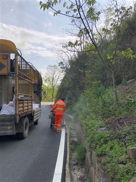 鄰水道路熱熔標(biāo)線 廠區(qū)山區(qū)公路劃線施工隊伍公司