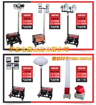 LED移動(dòng)球形照明燈車(chē)月球燈塔