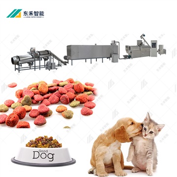 養(yǎng)殖飼料膨化機(jī) 寵物飼料顆粒膨化設(shè)備 自熟顆粒狗糧