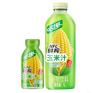 鮮榨玉米汁谷物飲料無菌冷灌裝OEM代加工