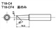 供应T18-C1无铅烙铁咀