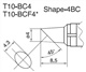 批发白光烙铁头T10-BC2 T10-BC1，供应白光烙铁头