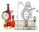 进口带压力表千斤顶 日本马沙达MH型带表千斤顶
