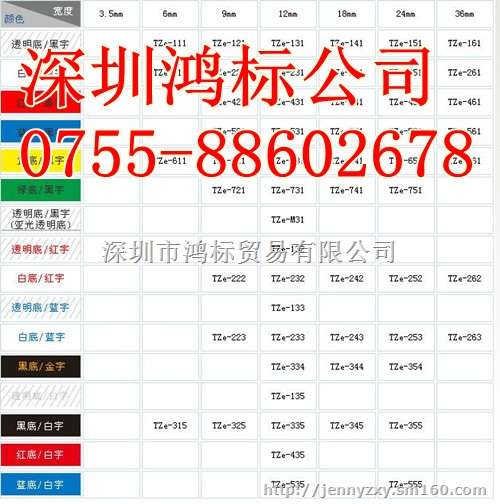 兄弟标签打印纸TZe-223普贴趣PT标签机耗材