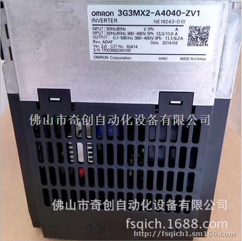 促销欧姆龙通用4KW变频器3G3MX2-A4040