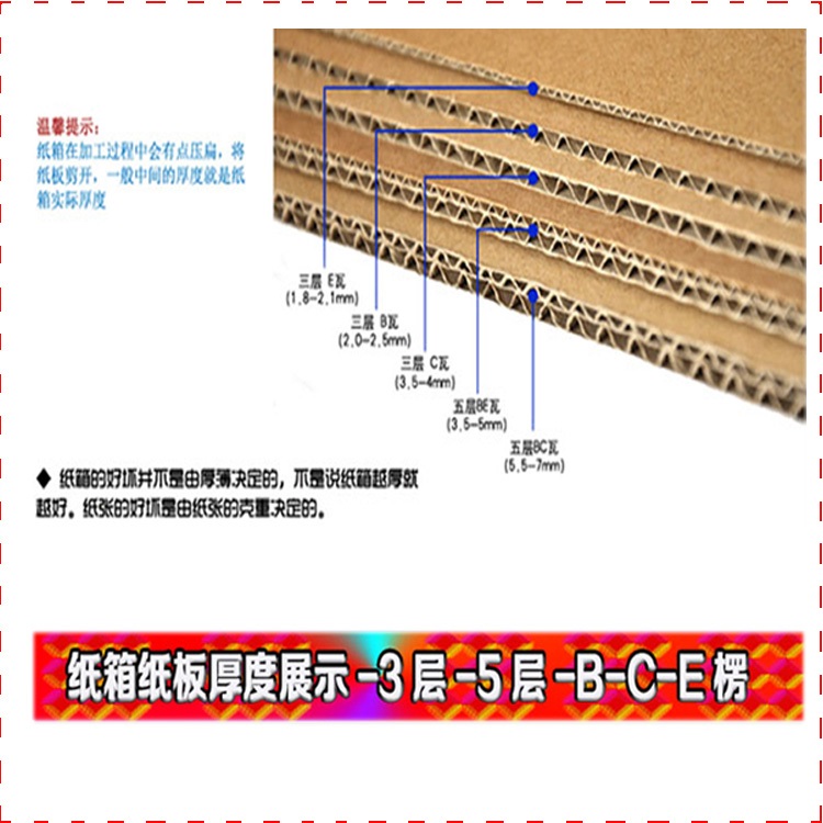 瓦楞纸板定做，3层5层加强加硬纸板批发厂家