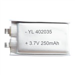 数码电池402035 3.7V 250mAh