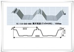 1.0mm厚度的YX113-333-666屋面