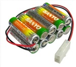 SANYO (12V 600mAh)三洋镍镉电池