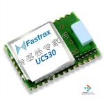 Fastrax微小尺寸带天线GPS模块UC530