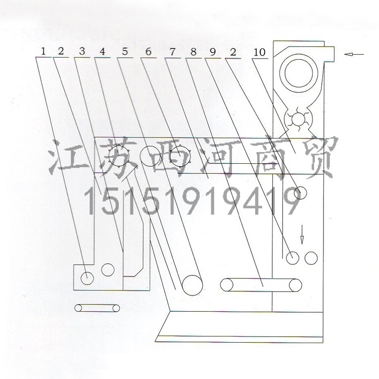 纺织机械设备FA046型振动给棉机