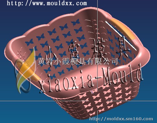 塑料模 480L挂车户外塑料垃圾车模具mould