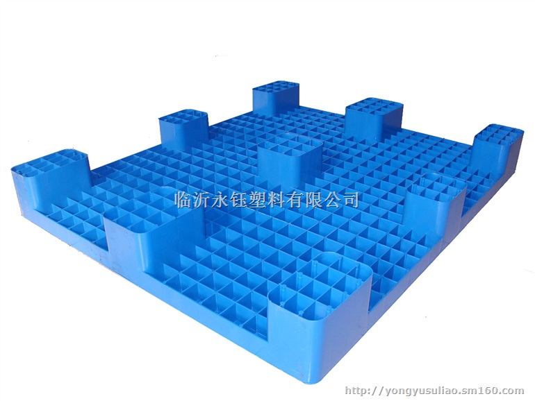 平板九脚塑料托盘1210，临沂永钰平板九脚塑料托盘