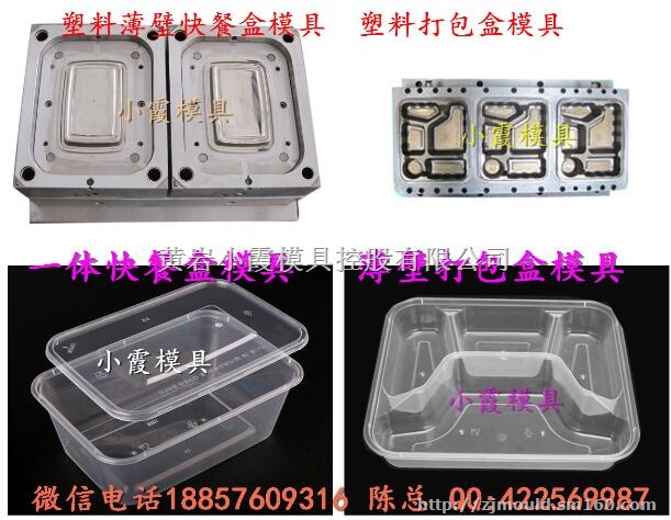 浙江专做塑胶模具公司 打包碗注塑模具中国厂