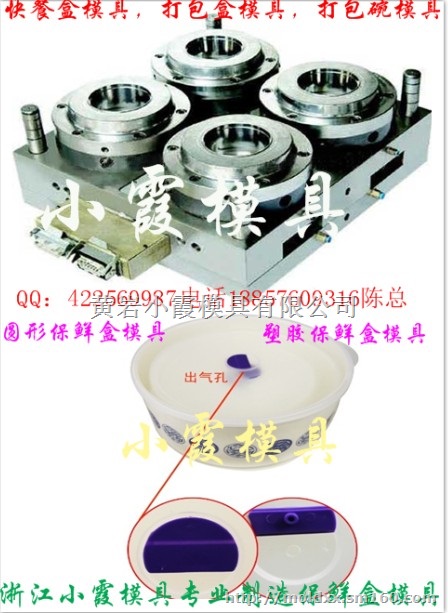 台州小霞模具 3500ml保鲜盒注射模具台州工厂