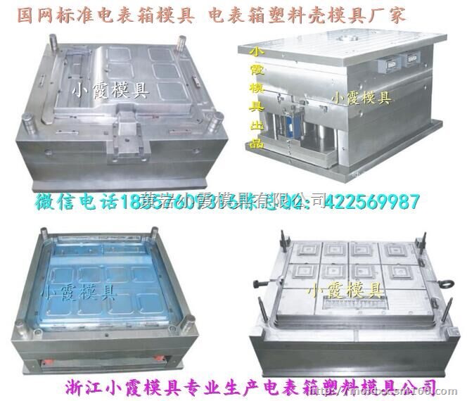 台州模具联系 新国网单相6位电表箱模具我们专业