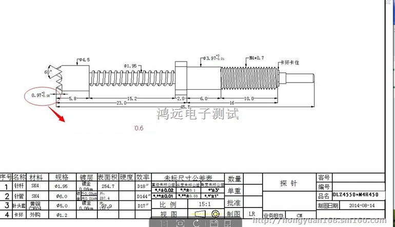 大电流针