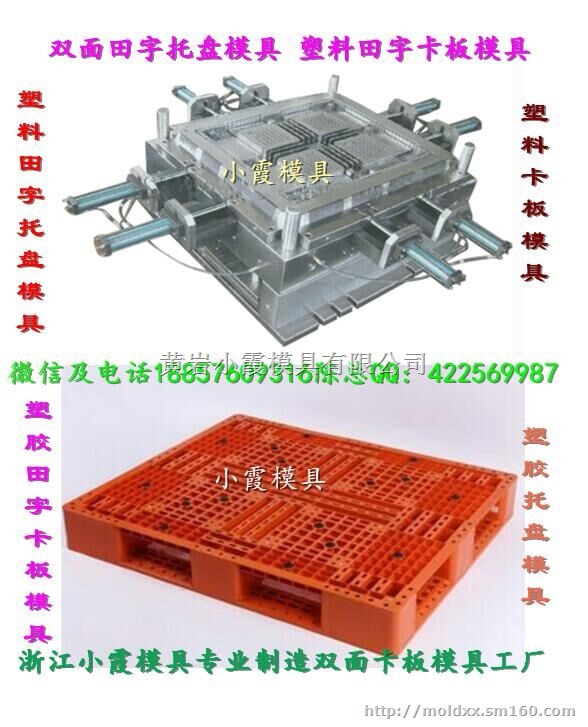 中国新款卡板塑胶模具 0.5吨新款塑料平板模厂