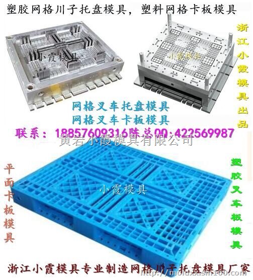 两面进叉新款地板塑胶模具 两面进叉新款塑料卡板模具