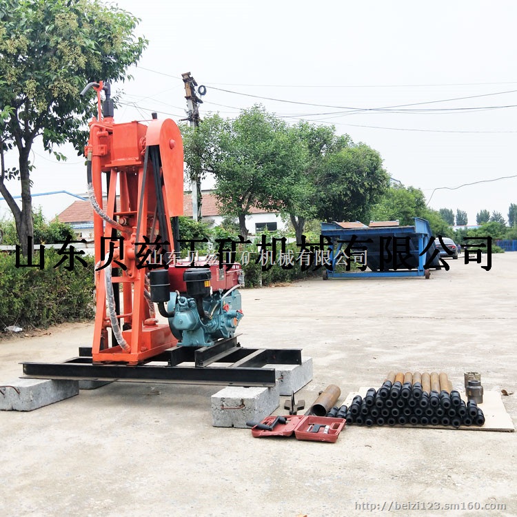 淺層地表岩心鑽探機 小型便攜山地液壓鑽機 取樣取芯