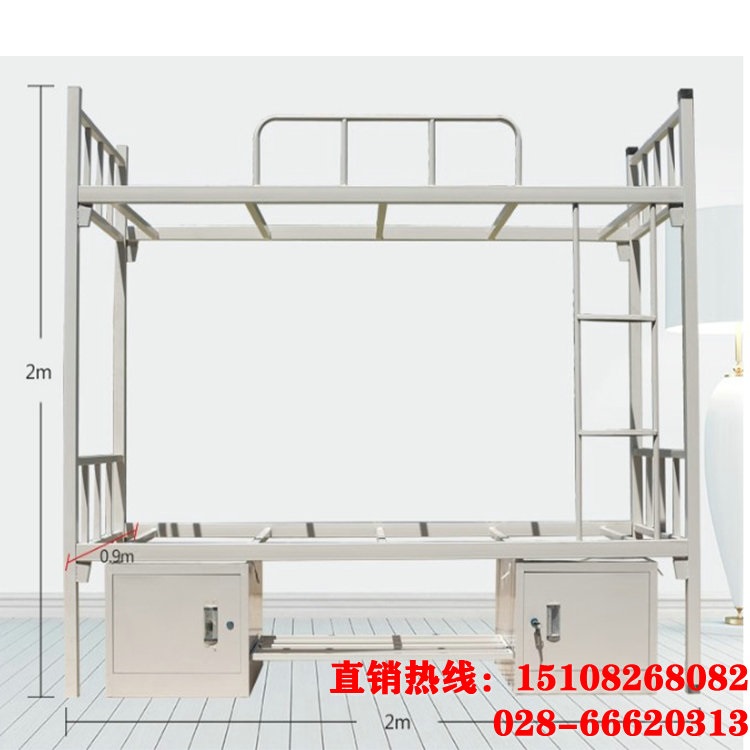 重庆学生床安装电话-重庆学生公寓床厂家定制规格