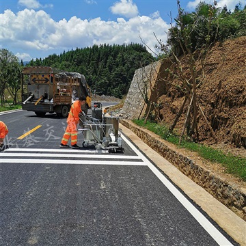 北碚小区马路划线 大型地下停车场划线 重庆车库设施