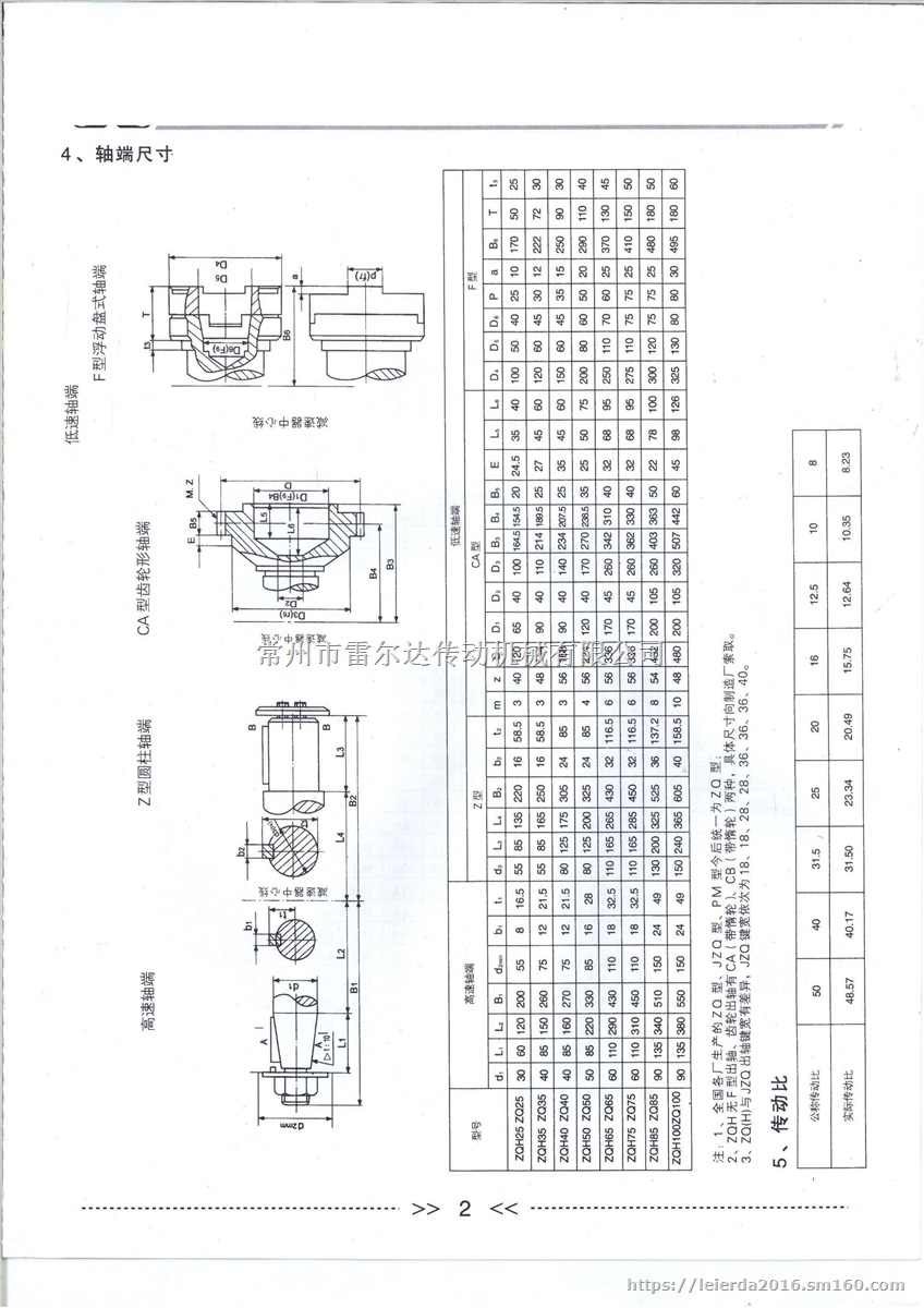 ZQ850-48.57-II圆柱齿轮泰兴减速机