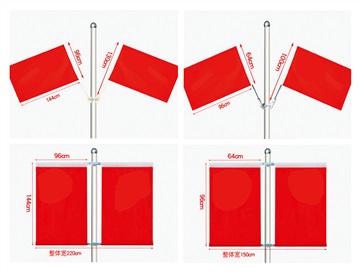 成都灯杆红旗制作 成都红旗定制
