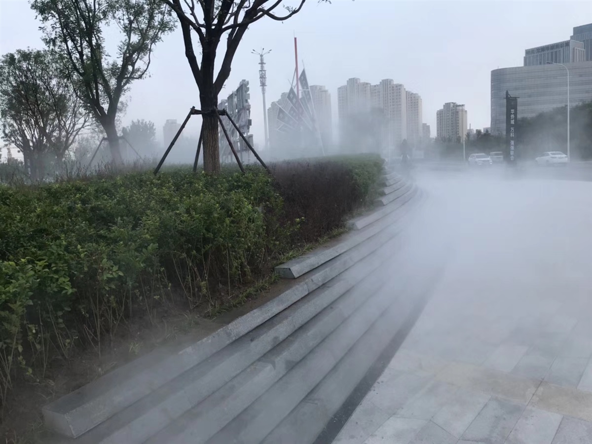 房地产冷雾造景（武汉南昌长沙冷雾雾森公司专业造景）