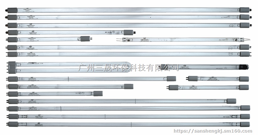 进口石英紫外杀菌灯（无臭氧、带臭氧）