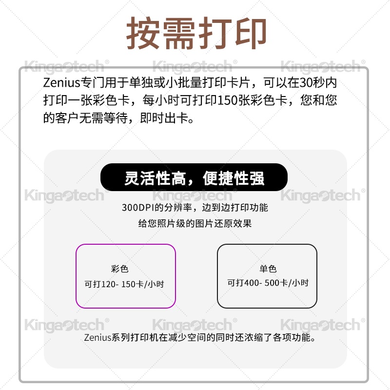 爱立识 Zenius校园卡社保卡健康证打印机