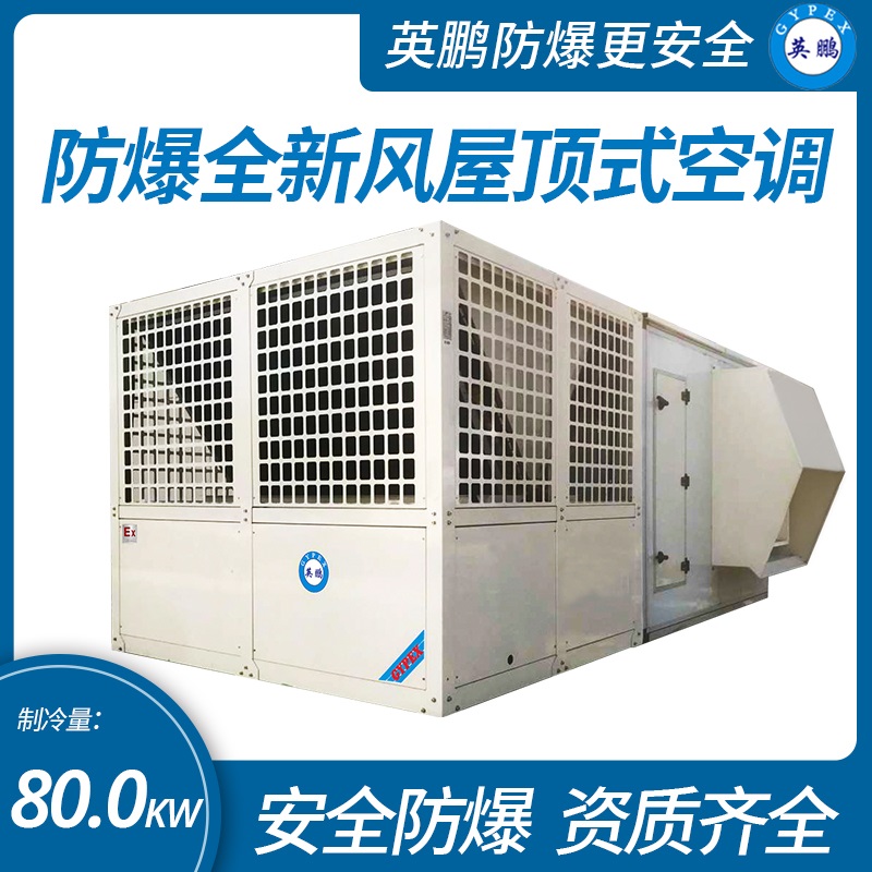 中山英鹏防爆全新风屋顶式空调40kw-80kw