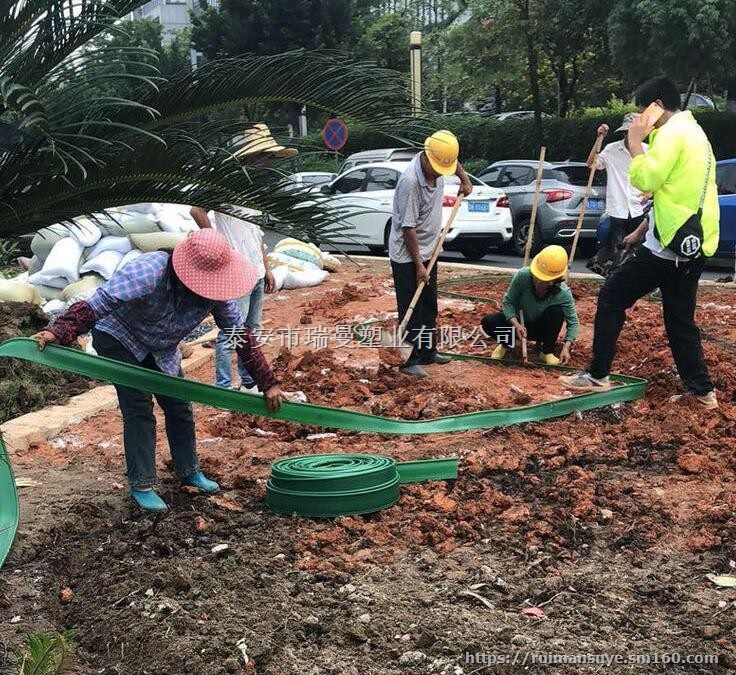 道路绿化草石隔离带 隔根带 园林树围挡层用隔根板